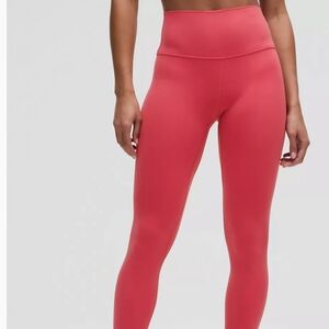 Lululemon Align High Rise Coral Leggings